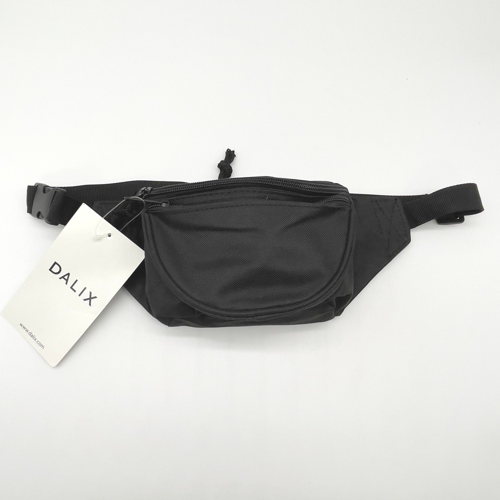 Dalix Unisex Waist Pack Belt Bag Adjustable Strap Travel Stadium Festival Hiking